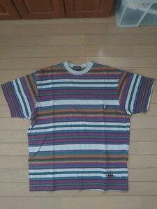 80~90s　STUSSY　ボーダーポケT　レア　USA製?