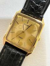 稼働　良品　SEIKO/セイコー　SPIRIT/スピリット　7N01-5180　クォーツ　ゴールド文字盤　3針　メンズ腕時計