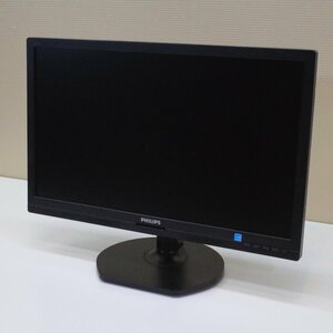 PHILIPS フィリップス 221S6QHAB/11 モニター 21.5型 ブラック 液晶ディスプレイ PC 業務用 OA機器 YH10696 中古オフィス家電