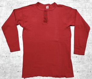70s USA製 ヘルスニット サーマル カットソー ヘンリーネック Tシャツ　　長袖 ロンT Healthknit 伸縮素材 70年代 オールド vintage 柳8260