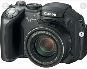 未使用 キヤノン キャノン Canon コンパクトデジタルカメラ PowerShot S3IS 付属品箱有り カg
