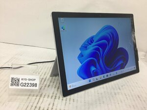 ジャンク/1円/Microsoft Surface Pro7+ Model 1960/Core i5 1135G7 2.40GHz/256GB/8GB/12.3インチ/Windows11 Pro/高速SSD/第11世代/AC欠品