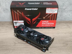 AMD PowerColor Radeon RX6800XT 16GB RED DEVIL OC 【グラフィックボード】