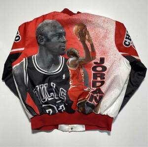 【XL】90s Vintage Chalk Line Michael Jordan JKT 90年代 ヴィンテージ チョークライン マイケルジョーダン スタジャン ブルズ USA製 Y889