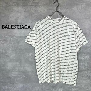『BALENCIAGA』 バレンシアガ (S) 総柄 Tシャツ