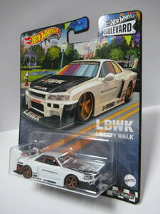 41/LB-ER34 SUPER SILHOUETTE NISSAN SKYLINE /HOTWHEELS/JOHNNY LIGHTNING/JADATOYS/TOMICA/ミニカー/ホットウィール