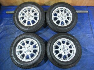 激安売切宣言！5555円～！weds JOKER 12-4B 4H/100 ET42 + YOKOHAMA 145/80R12 LT 8PR クリッパー エブリー ハイゼット サンバー T008333