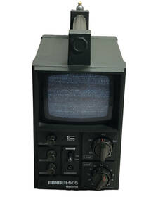 ナショナル NATIONAL 1975年製　RANGER-505　白黒トランジスター　テレビ TR-505A