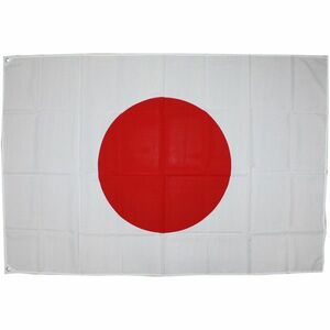 日の丸国旗(日本国旗) テトロン 約90cm×約135cm