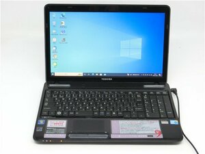 中古/15.6型/ノートPC/Windows10/爆速新品SSD256/4GB/i5-M480/TOSHIBA　T350/46BB　新品無線マウス/HDMI/テンキー/無線WIFI