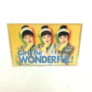 ribbon リボン ワンダフルでいこう カセットテープ 歌詞カード付き Girls be WONDERFUL!