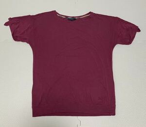 ★BURBERRY LONDON バーバリーロンドン カットソー Tシャツ レディース