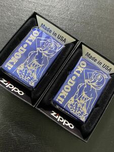 zippo 沖ドキ ! 限定品 2点 両面刻印 希少モデル 2020年製 2021年製 OKI DOKI ケース 保証書付き