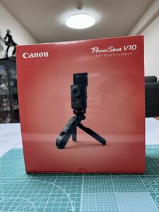 【美品&おまけつき】Canon Vlogカメラ PowerShot V10 5947C001 PSV10 BK トライポッドグリップキット 【動作確認済み】