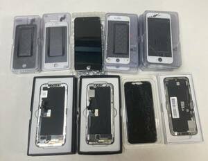 iPhone　交換済み　ジャンクパネル　パネルのみ　26枚　iPhone5S~iPhone10シリーズまで