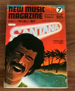 ニューミュージックマガジン / NEW MUSIC MAGAZINE 1973年7月号 村八分、日本ロック界の新しい動き、紅蜥蜴、裸のラリーズ /Punk、 パンク