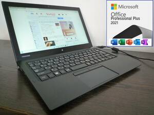 O彡 dynabook R82/B m5-6Y54 1.10GHz/4G/SSD 128G/12.5型1,920×1,080//Win11+2021 ②