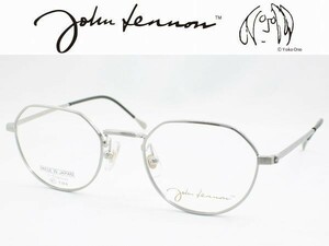 John Lennon ジョンレノン 日本製メガネフレーム JL-1057-2 ボストン クラシカル レンズ入替可 近視 遠視 乱視 老眼鏡 遠近両用 伊達メガネ