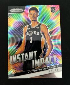 RC Victor Wembanyama ビクター・ウェンバンヤマ 2023-24 Panini Prizm Basketball Rookie Instant Impact NBAカード