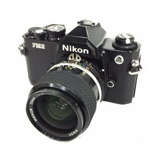 1円 Nikon FM2 NIKKOR 28mm 1:2 一眼レフ フィルムカメラ マニュアルフォーカス C051005