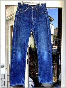 ★APC　アーペーセー　色落ちGOOD　デニム　パンツ　セルビッチ付き　size 27★検 ジーンズ 赤耳 古着 ハチノス ビンテージ