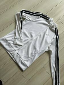 【新品】adidas アディダス　ジップアップ　薄手　長袖　レディース　M