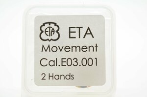 時計部品 ムーブメント ETA エタ E03.001 2針 2Handa 時計修理 ムーブ交換 クォーツ 【送料無料】