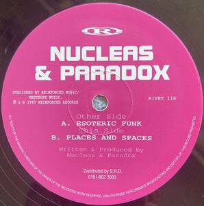 Nucleas & Paradox / Esoteric Funk ◎ Drum&Bass / Drum