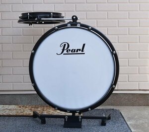 Pearl パール ドラムセット コンパクトトラベラー ケース・Zildjian スティック付き