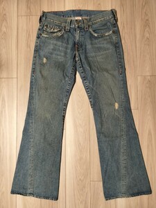 TRUE RELIGION JOEY Row32 Seat33 倉庫整理品 中古 ジーンズ デニムパンツ