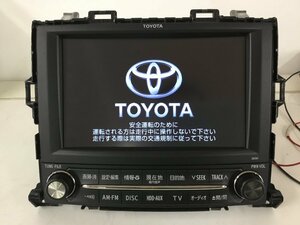 20 アルファード ヴェルファイア トヨタ 純正 マルチモニター 86100-58061 地図データ2010年 TV確認済 Bluetooth　2400760　2J9-3　理