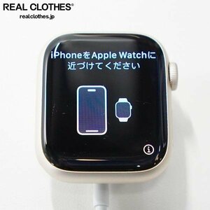 Apple/アップル MKMY3J/A A2473 Apple Watch Series 7 41mm GPSモデル スターライト アップルウォッチ /000