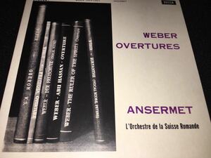 アンセルメ ウェーバー 魔弾の射手 序曲 オベロン ファゴット協奏曲 スイス・ロマンド ステレオ リマスター デッカ オリジナル 紙ジャケ 美