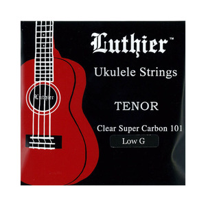 Luthier LU-TU-LG Ukulele Super Carbon 101 Strings テナー用 Low G ウクレレ弦×3セット