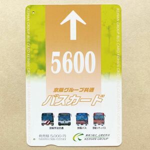 【使用済】 京阪グループ共通 バスカード 京阪バス
