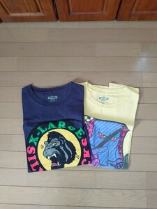 00s エクストララージ　USA製Tシャツ2枚セット売り