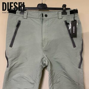 正規品/新品/未使用/W32■訳ありサンプル品■タグ付き/定価46,200円■DIESEL ディーゼル メンズ ジップポケット ナイロンパンツ 825