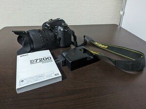【動作確認済】Nikon D7200+AF-S DX NIKKOR 18-300mm f/3.5-6.3G ED VRレンズセット