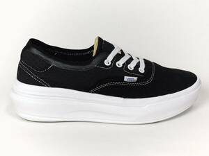 【厚底】vans authentic overt cc 27 comfy cush黒 バンズ オーセンティック オーヴァート コンフィクッシュ