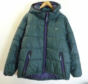 ◆L.L.Bean エルエルビーン 23aw Fairfield Jacket ナイロン フーデッド 中綿 ジャケット GREEN M 美 定価35200円 リサーチ購入