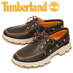 Timberland (ティンバーランド) A2BY7 ORIGINAL ULTRA EK+ 3EYE MOCTOE オリジナルウルトラ モックトゥシューズ Burgundy TB312 US8.5-約26