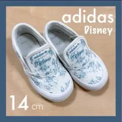 セール！adidas アディダス ディズニー スニーカー スリッポン 14cm