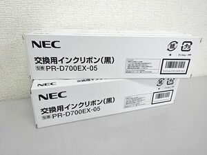 NEC 純正品 PR-D700EX-05 交換用インクリボン(黒) 9つセット