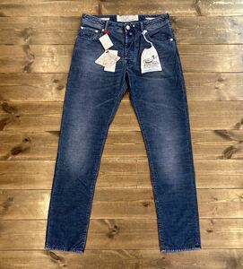 新品 Jacob Cohen HAND MADE PREMIUM Vintage Denim effect コーデュロイ素材 ヤコブコーエンプレミアム スラックス デニム メンズ 33 J688