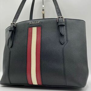 【現行モデル/極美品】1円 BALLY バリー トレスポ トートバッグ ハンド ビジネスバッグ レザー 本革 スープラ メンズ ブラック 黒 肩掛け可