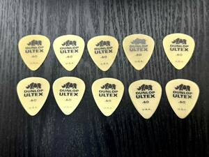 【未使用新品 10枚セット】ギターピック ジムダンロップ JIM DUNLOP ULTEX ティアドロップ 0.60mm ピック ギター ベース guitar bass