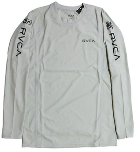 RVCA ルーカ BALANCE ARCH RS ラッシュガード Lサイズ 型番: BD041871 水着 長袖 サーフィン 