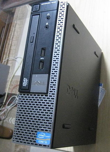 超小型・高速　DELL Optiplex 7010　i5/ 3470S/４GB/DVD　