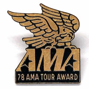 ＡＭＡ ビンテージ ピンバッジ AMA Vintage Pin アメリカモーターサイクル協会 バイカー ピンズ American Motorcycle Association Biker Pi