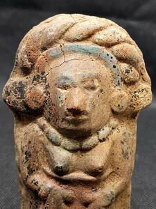 貴重　マヤの土偶　　　検索用） インカ文明 マヤ文明 アステカ文明 インカ マヤ アステカ 土偶 石器